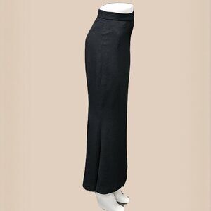 Banana Republic Elegant High‑Waisted Black Maxi Skirt